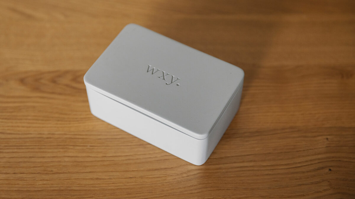 light grey incense holder box