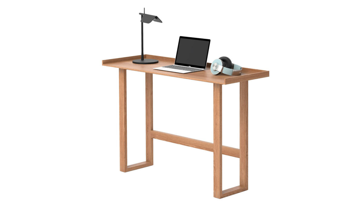 light oak slim desk or dressing table 1920