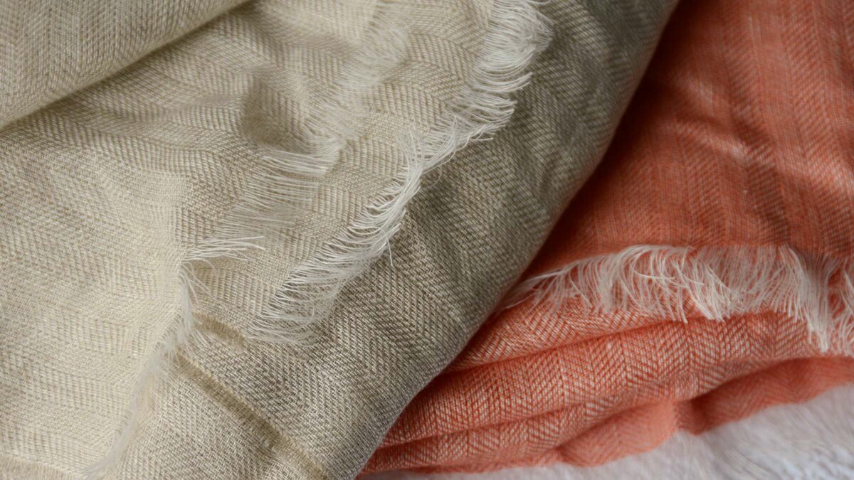 lightweight linen scarves