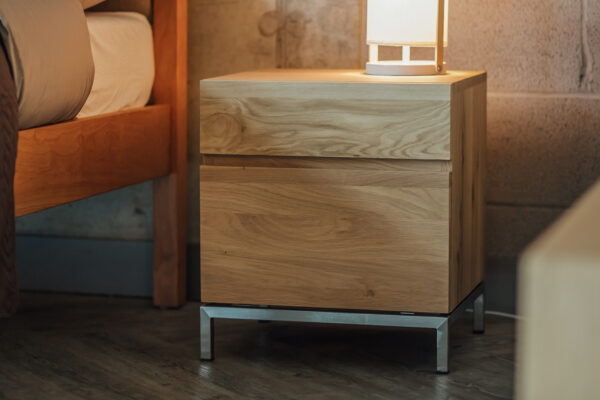 ligna oak bedside cupboard