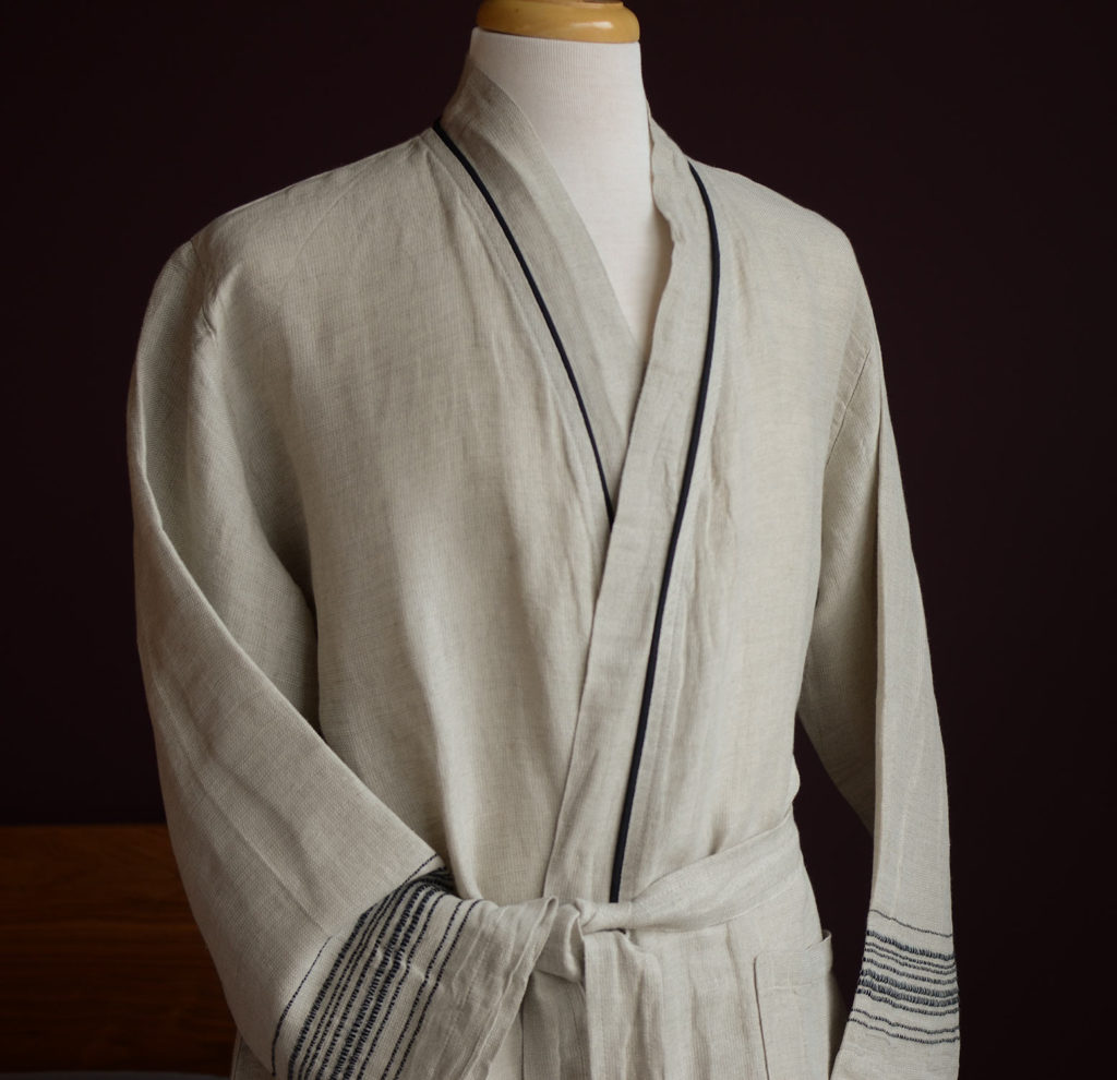 linen rich-robe