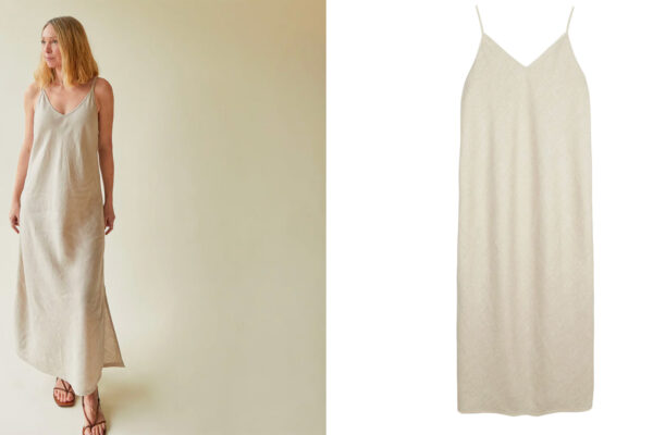 linen slip dress 1920