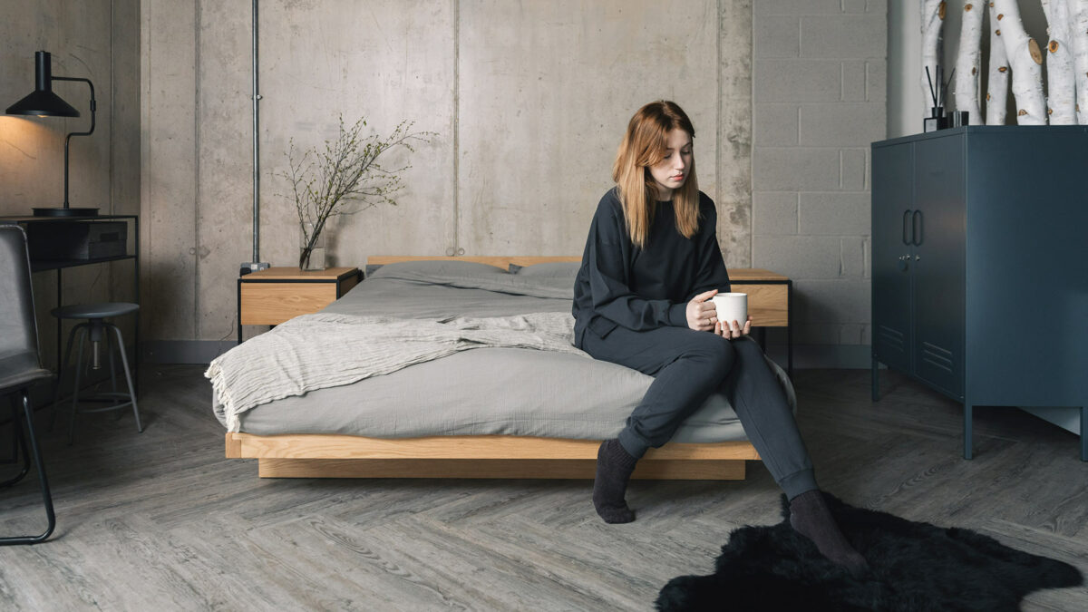 loungewear dark grey