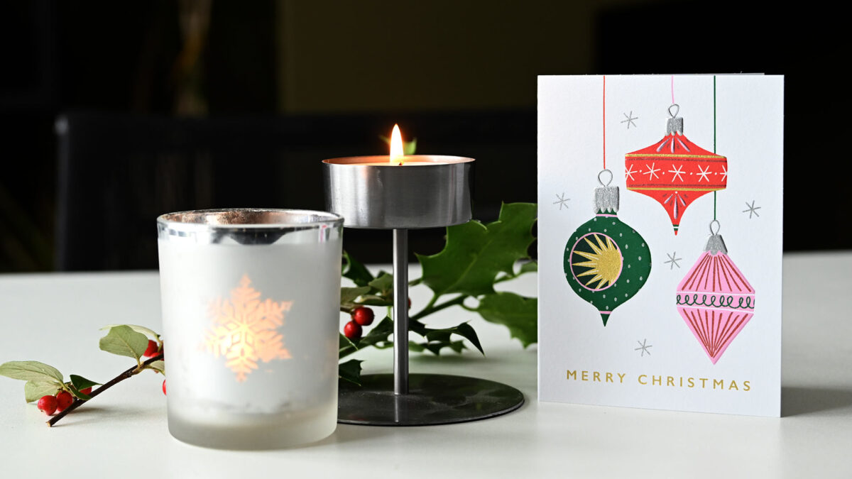 Luxury Mid-Century Look Christmas Cards - Image 6