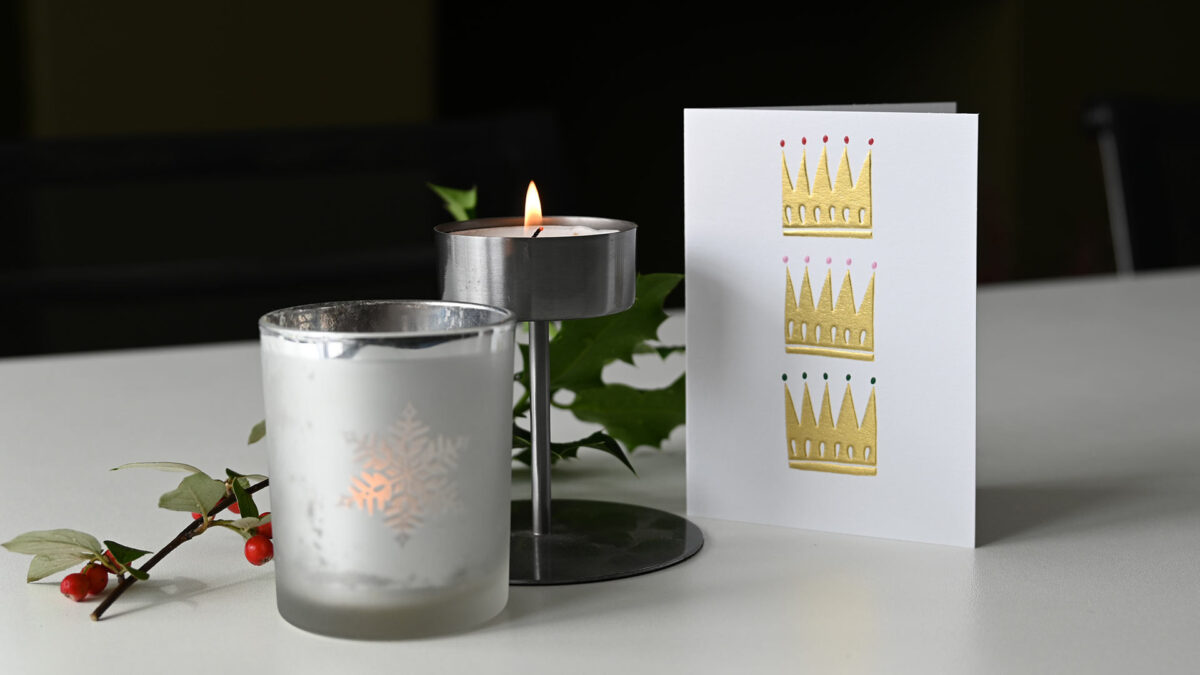 Luxury Mid-Century Look Christmas Cards - Image 9