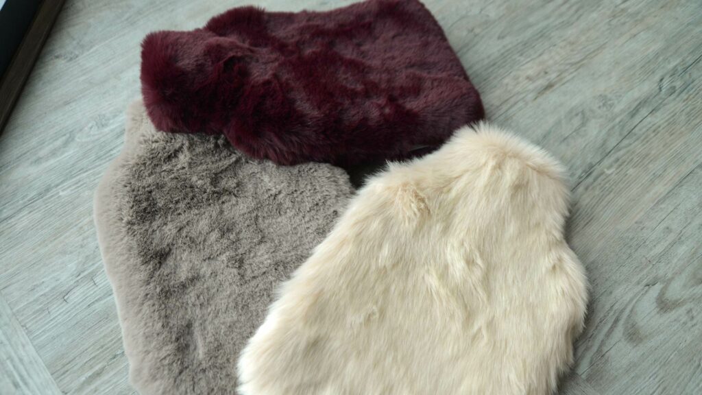 luxury softest faux fur hot water bottles in a choice of colour