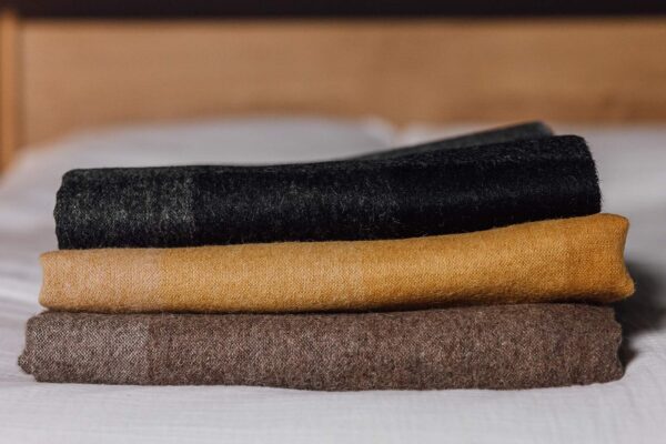 Luxury, Recycled Alpaca Wool Throws
