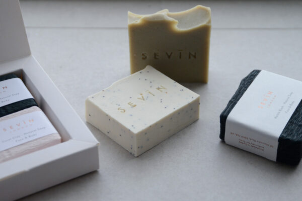 luxury scented soap bars in large and in guest soap sizes