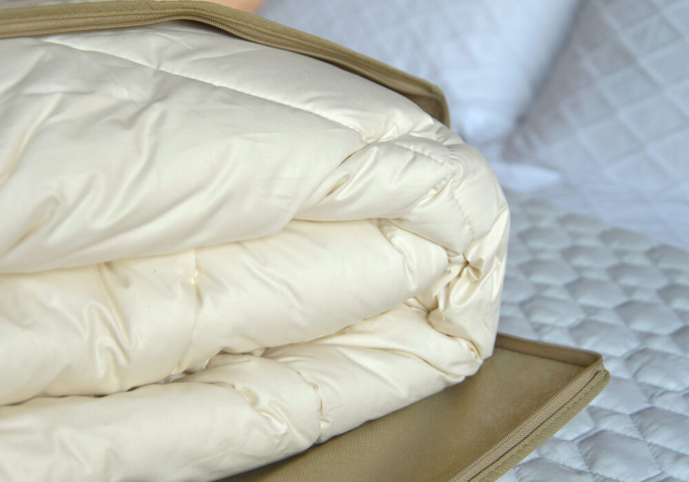 Organic Cotton & Kapok Filled Duvet Natural Bed Company