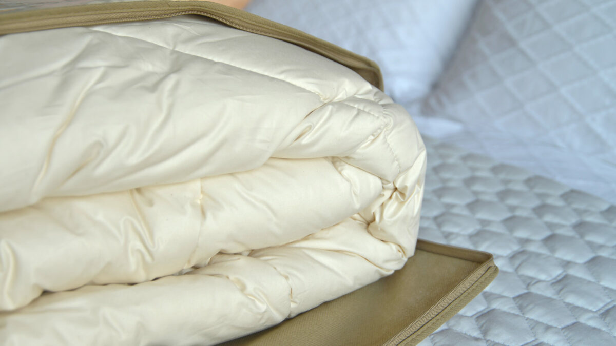 luxury vegan duvet