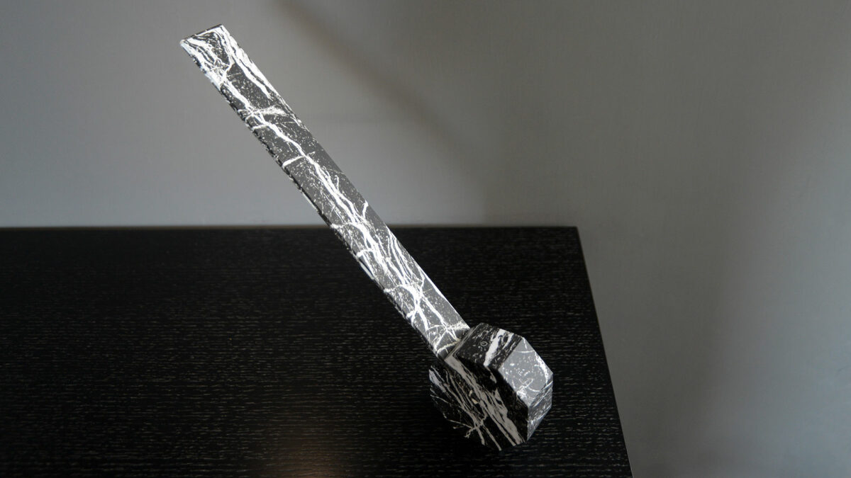 marble look lamp