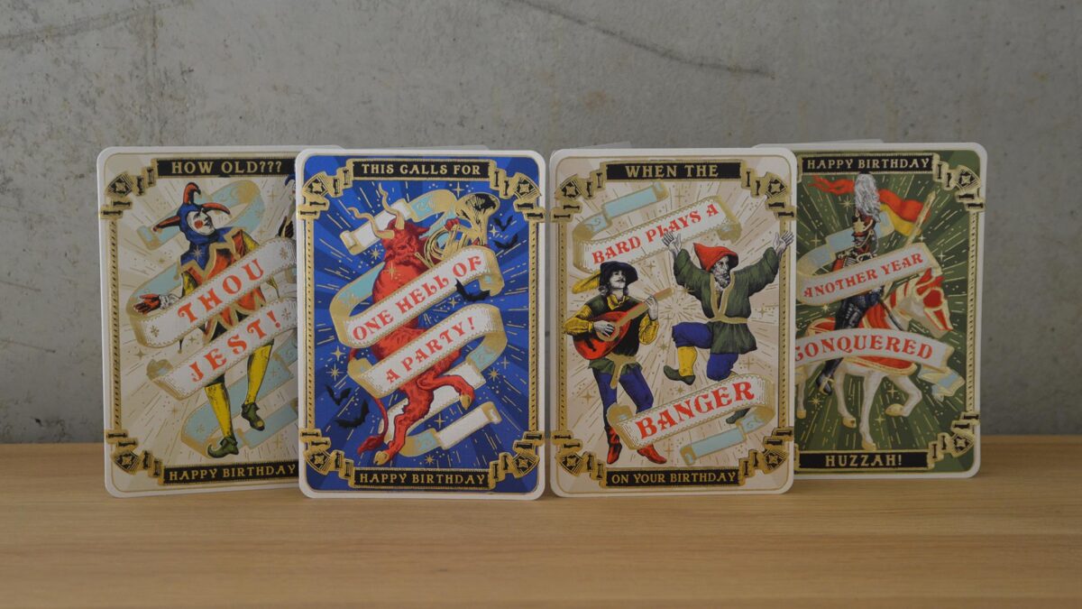 Medieval Birthday Cards