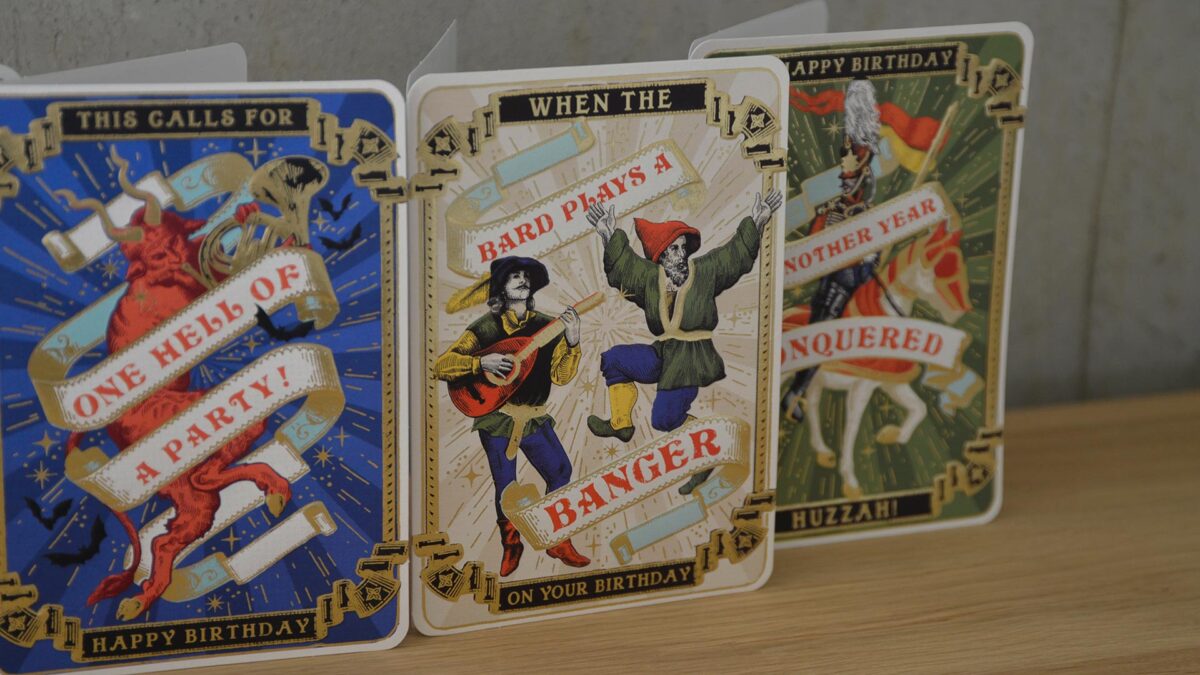 Medieval Birthday Cards - Image 2