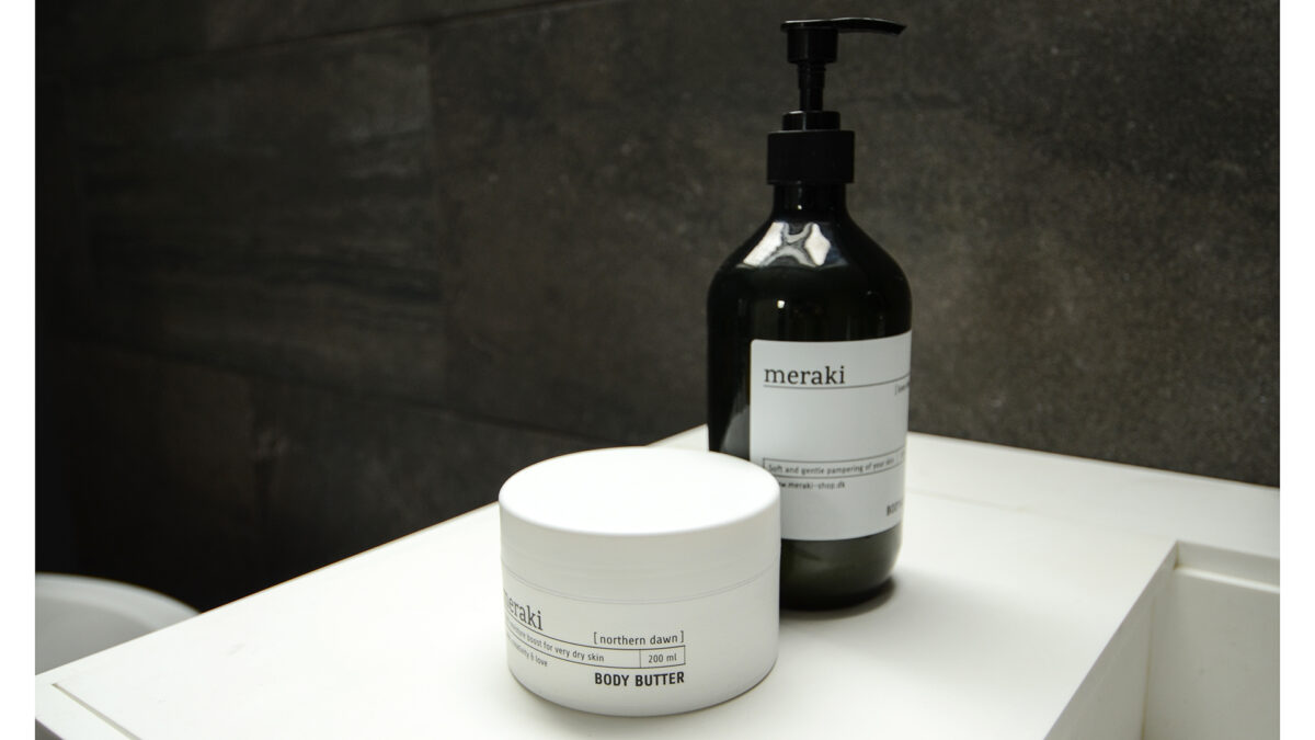 meraki body butter and body wash