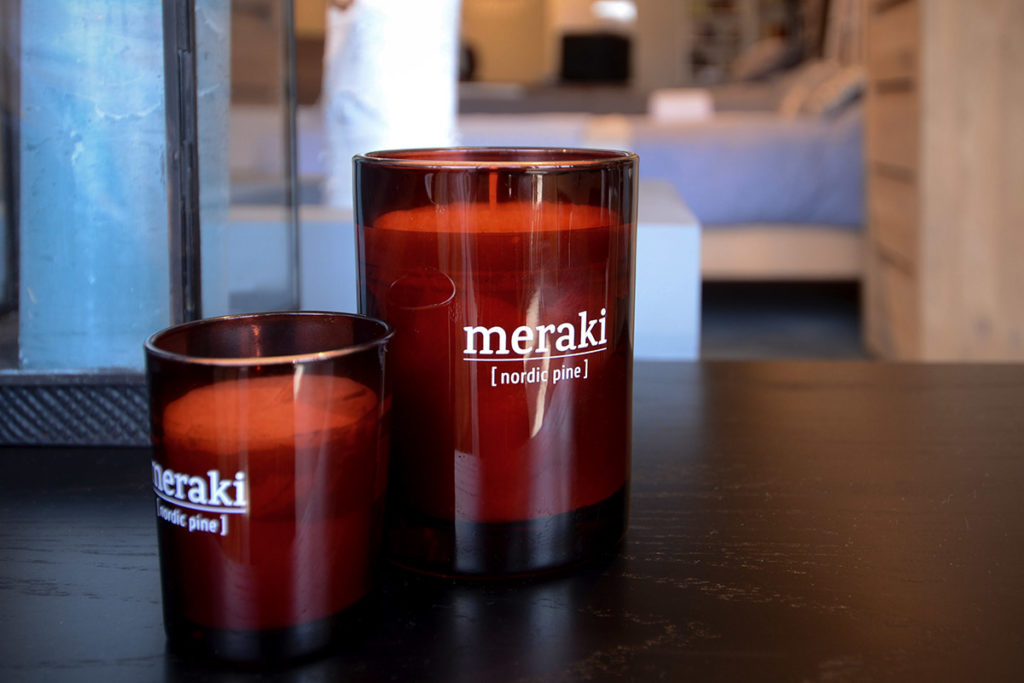 Nordic collection of scented candles