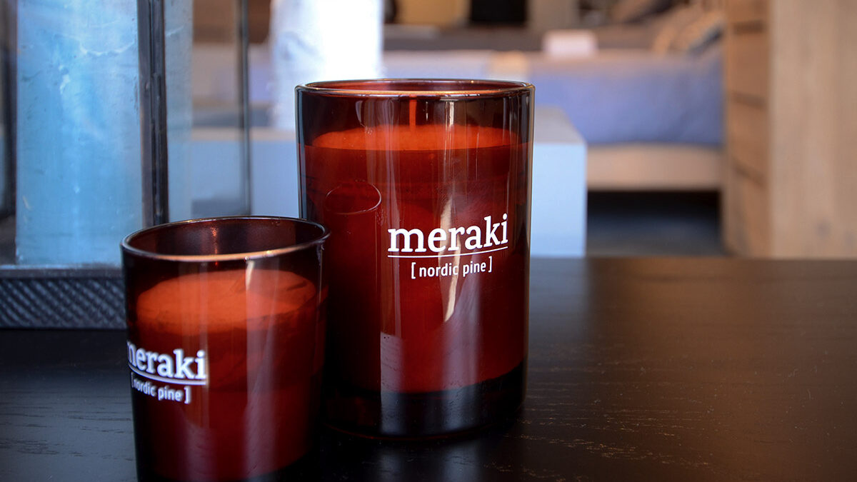 meraki candles nordic range