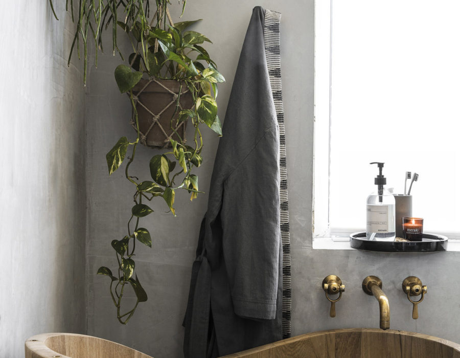 meraki cotton robe life style