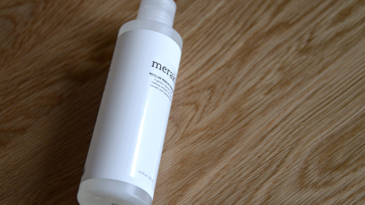 meraki makeup remover