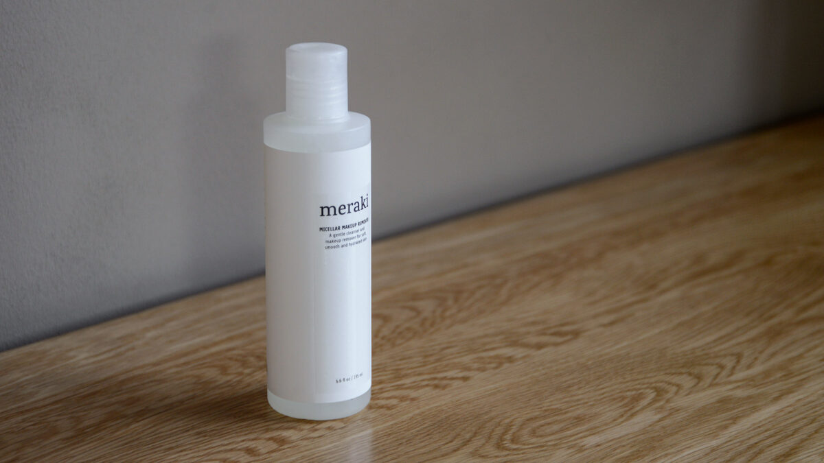 meraki micellar makeup remover