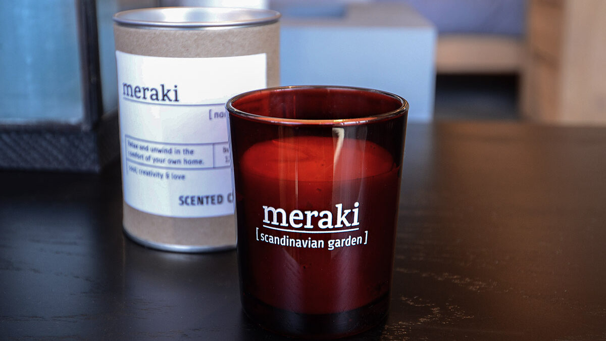 meraki nordic pine small candle