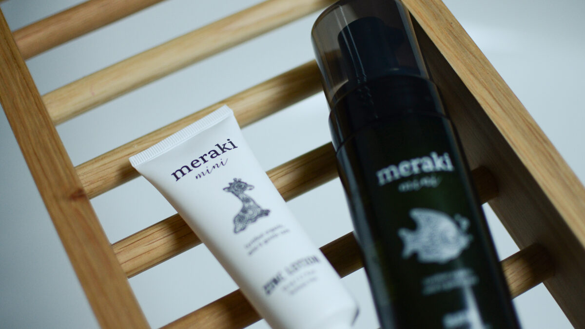 meraki mini organic and gentle baby toiletries