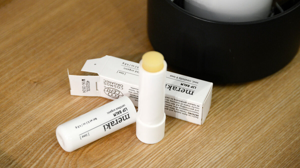 meraki organic lip balm lime flavour