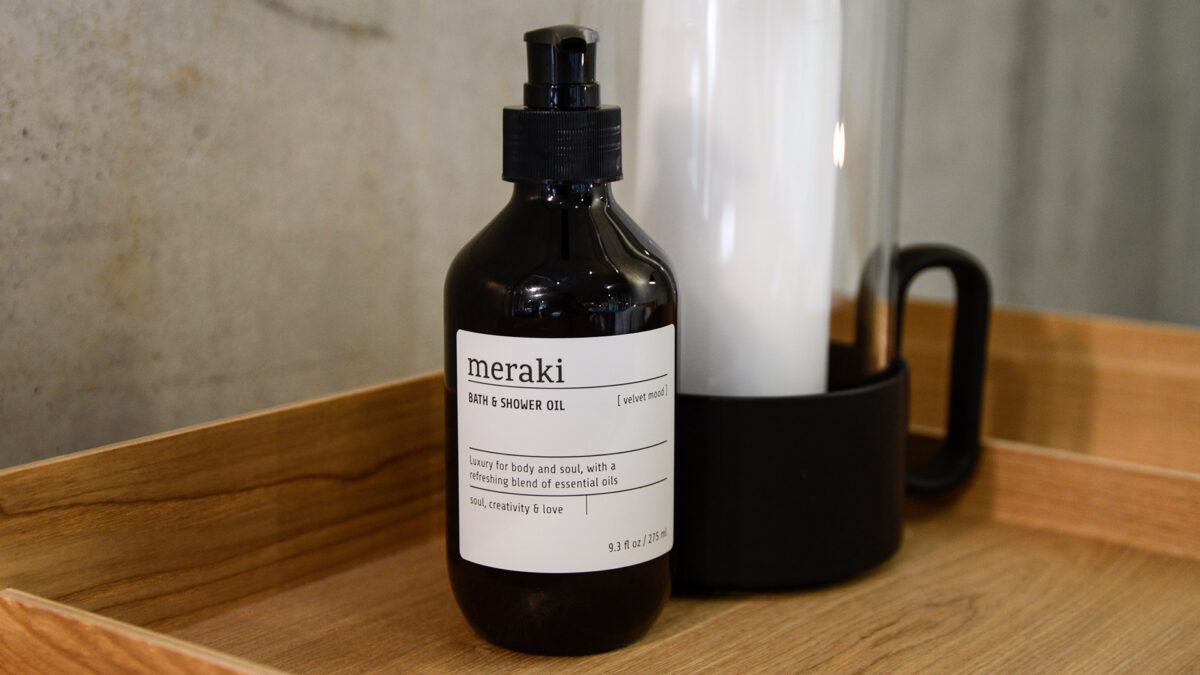 meraki luxury organic bath and shower oil