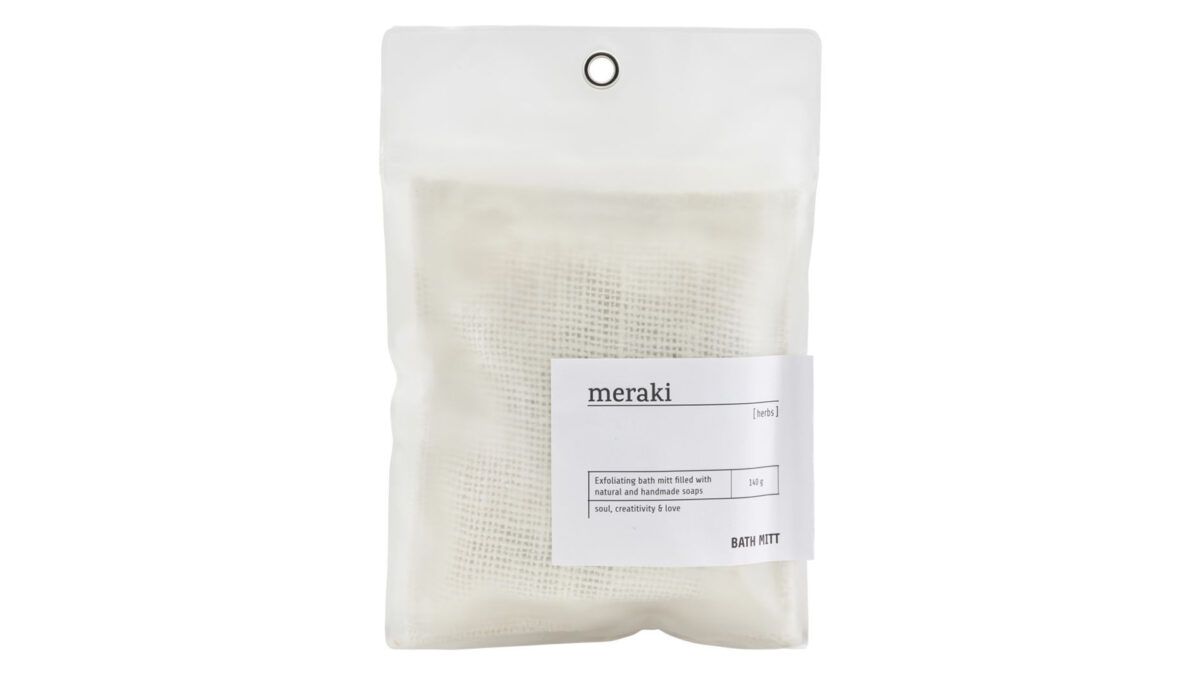 meraki wash mit with herb soap 1920