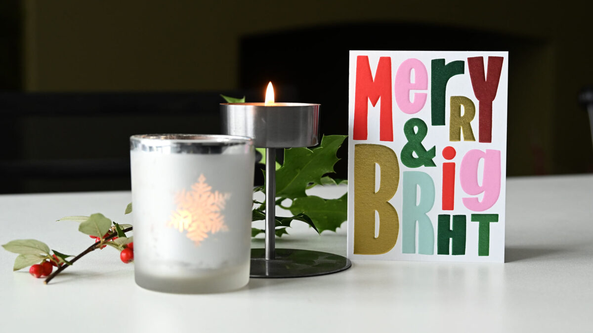 Luxury Mid-Century Look Christmas Cards - Image 10