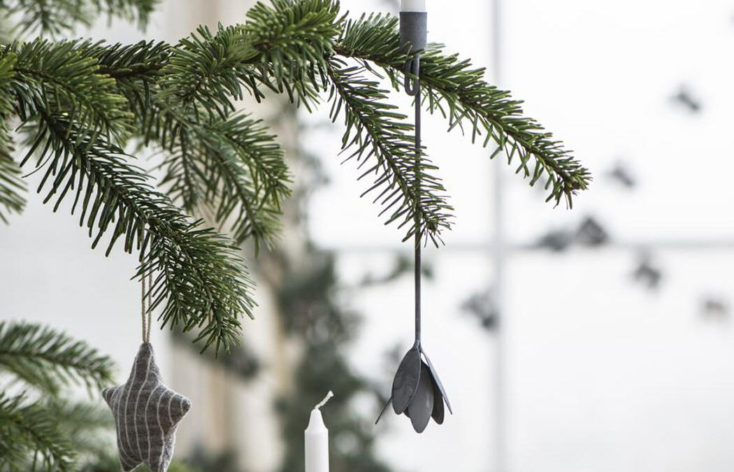 christmas tree candle holders