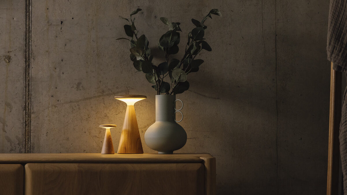 Retro Wooden Lamps - Image 2