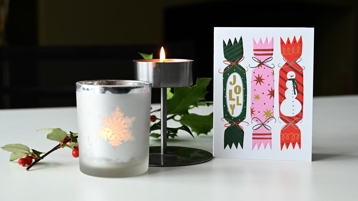 Luxury Mid-Century Look Christmas Cards - Image 11