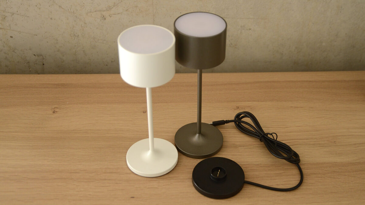 Mini Mobile LED Lamps - White or Bronze - Image 9