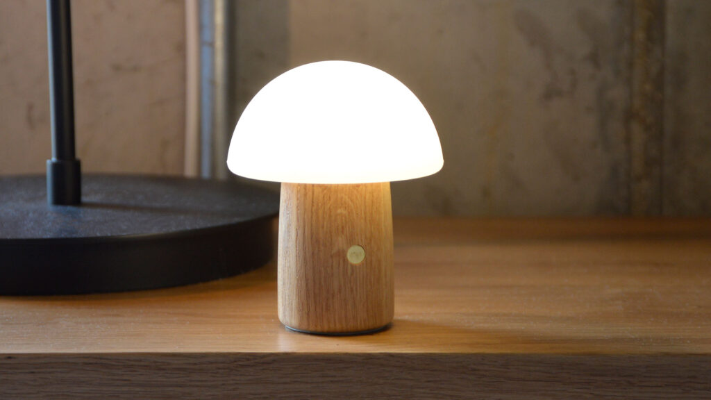 mini mushroom lamp with ABS diffuser