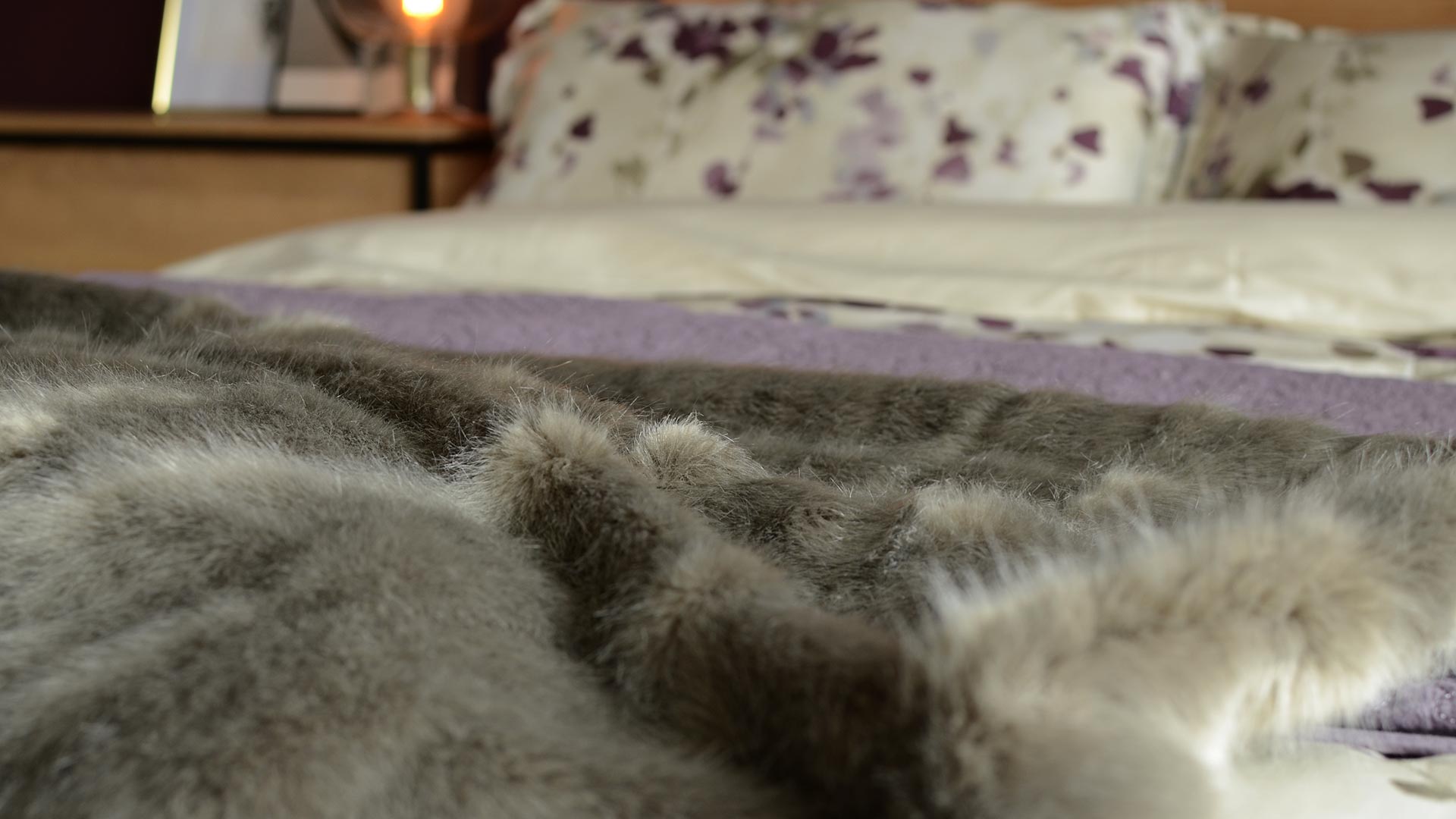 Mink coloured bed throws best sale