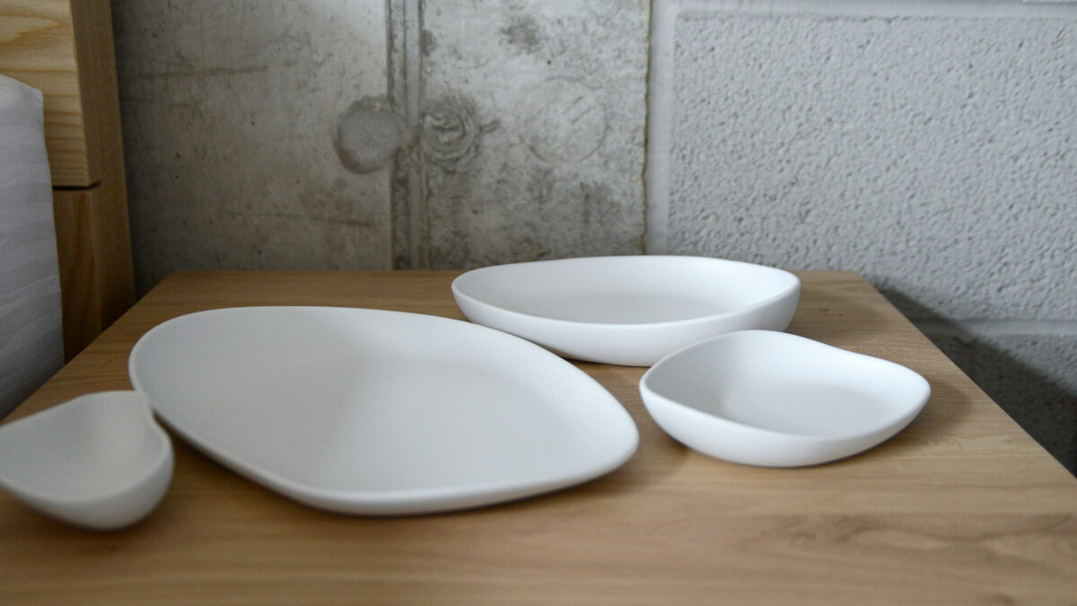 modern dishes set 1 place