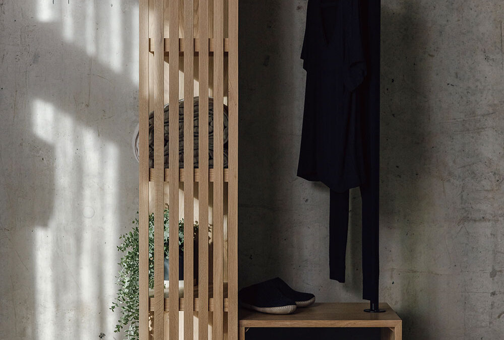 Modern Oak Open Wardrobe - Image 5