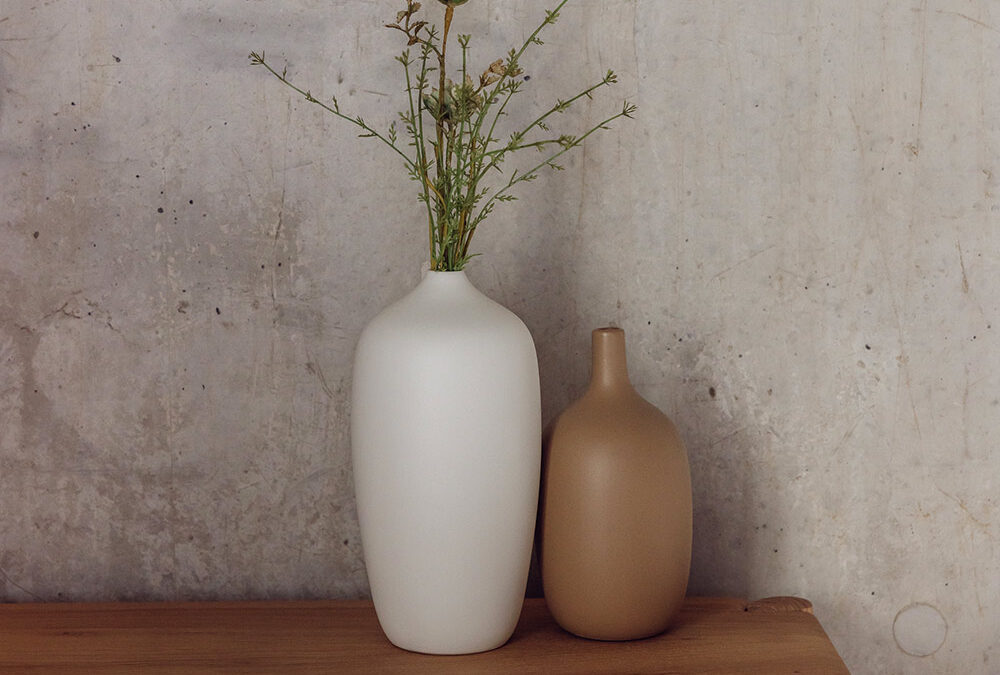 Modern Vases - White, Grey or Caramel - Image 3