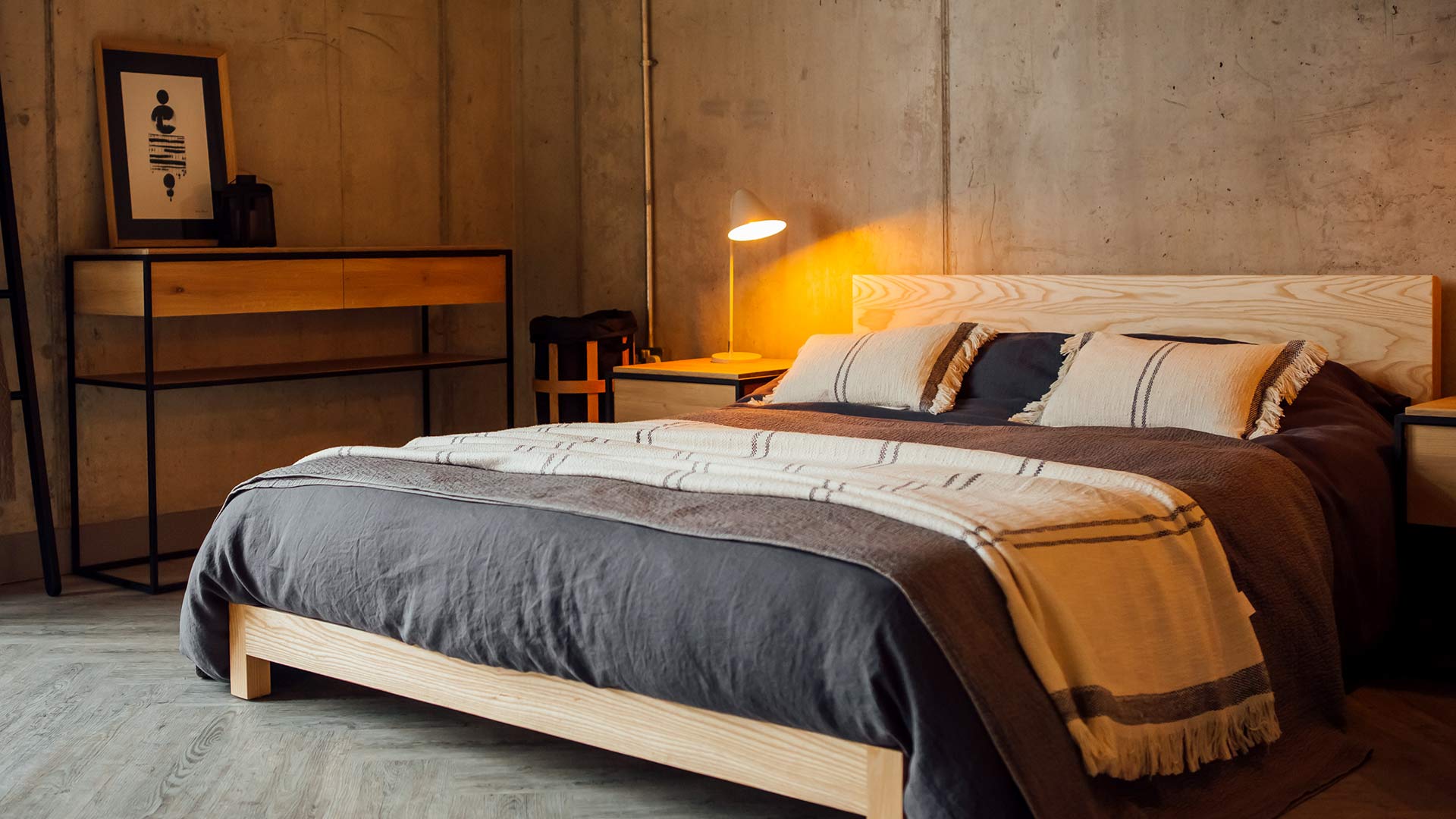 Bed console table deals