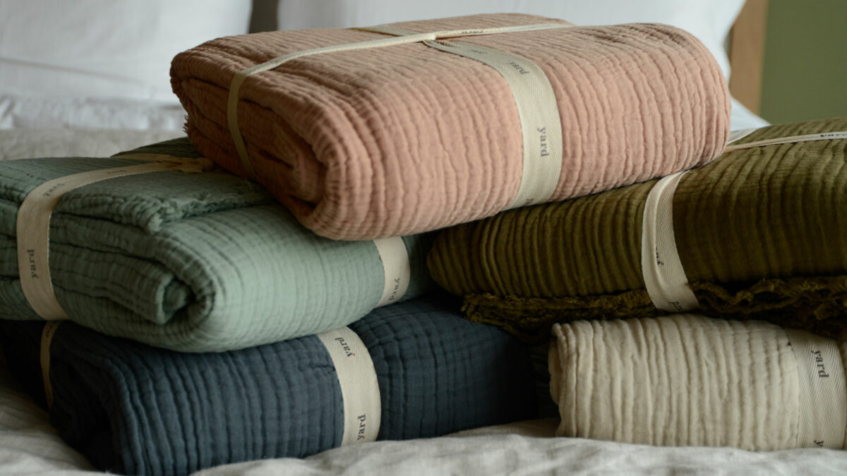 muslin bedspread collection