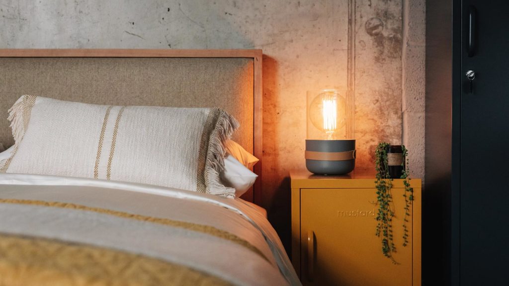 Strap Bedside Lights - Grey