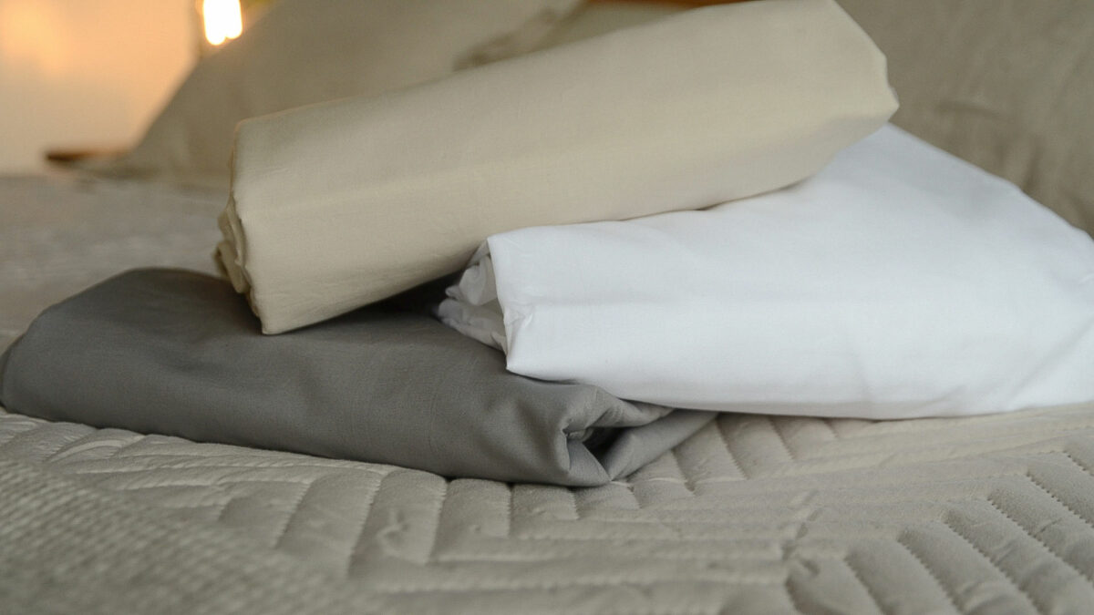 neutral egyptian cotton bedding