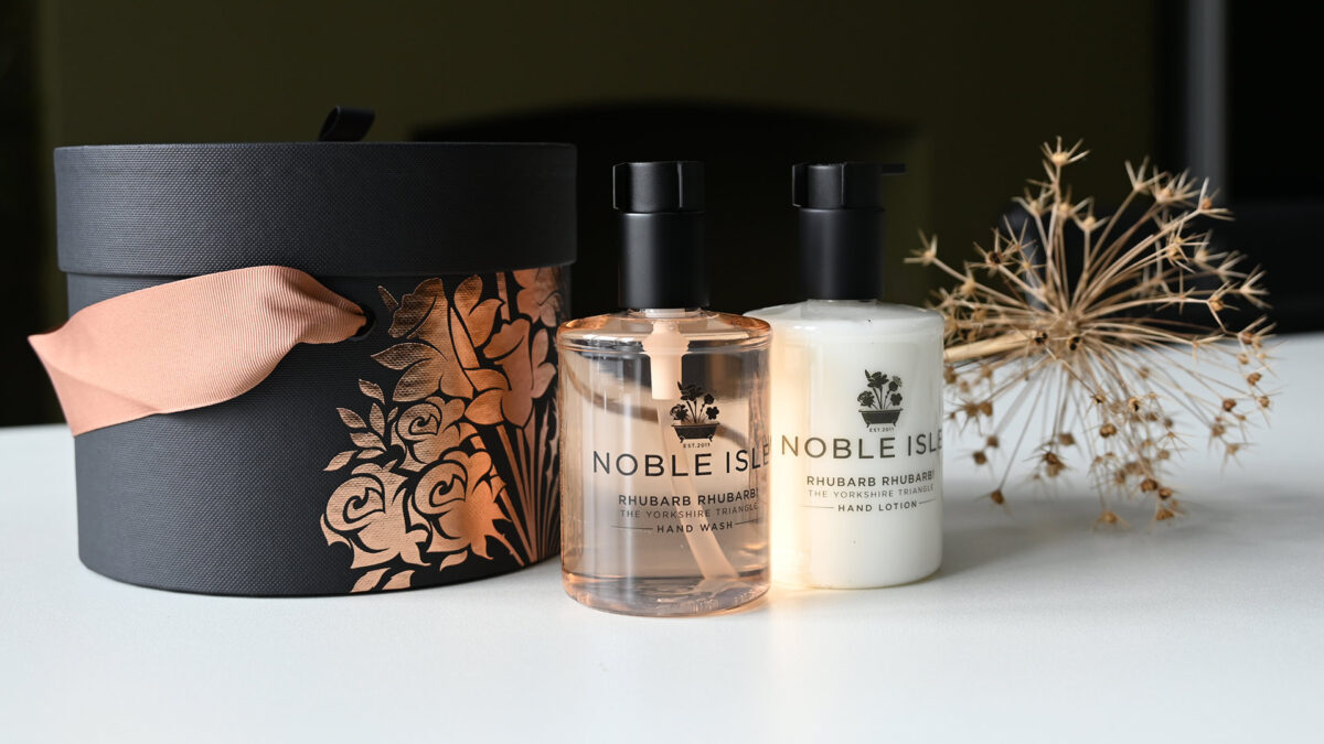 Noble Isle Rhubarb Rhubarb! Luxury Gift Set