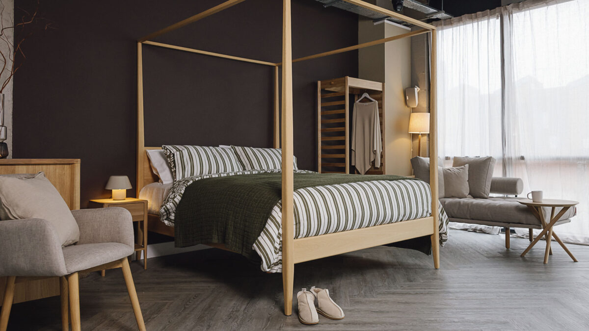 Nordic Woodland Green Brushed Cotton Duvet Set - Image 10