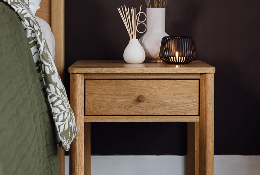 Oslo - Oiled Oak Drawer Table - Image 2