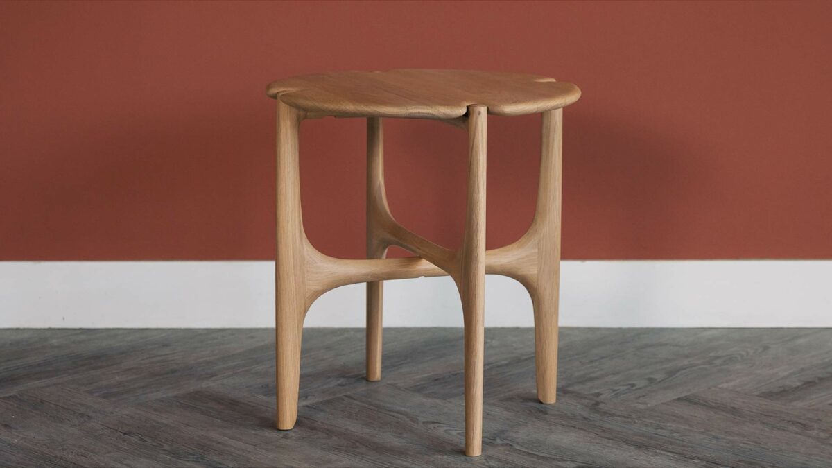 oak bedside table Ethnicraft PI