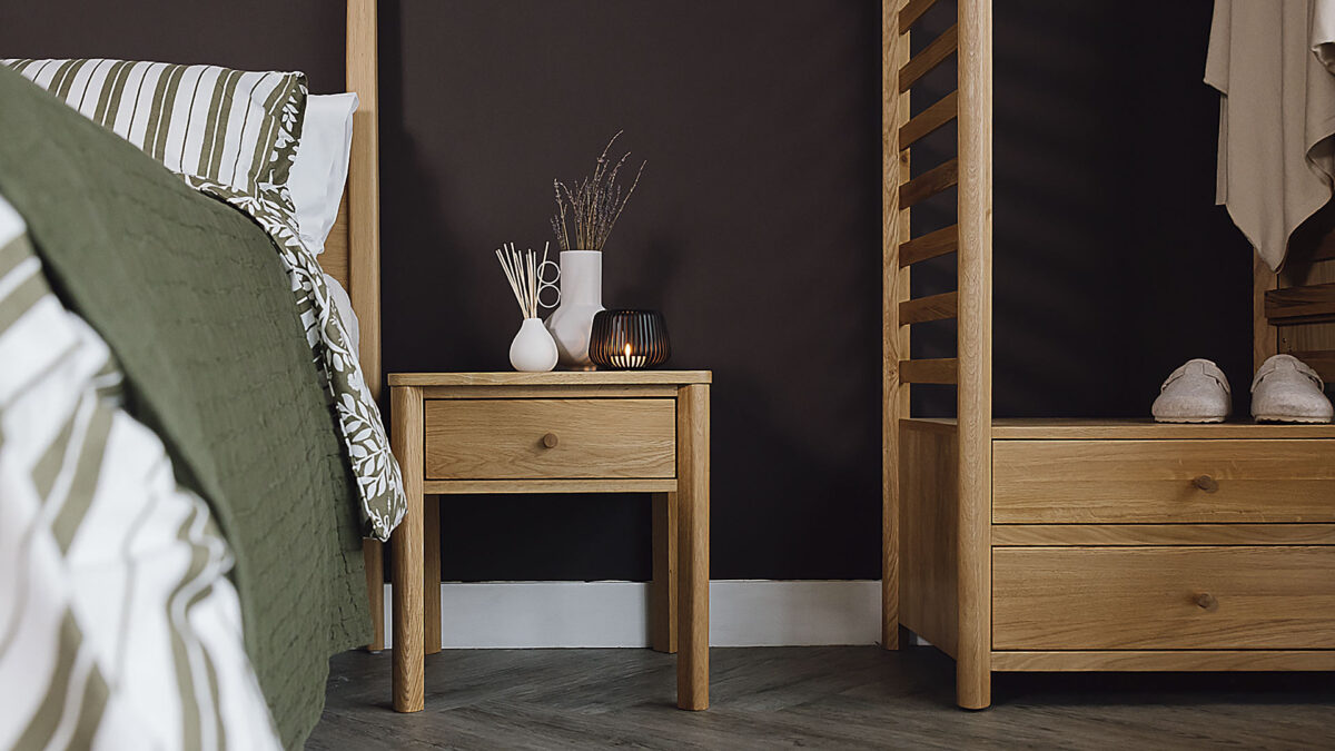Oslo - Oiled Oak Drawer Table - Image 6