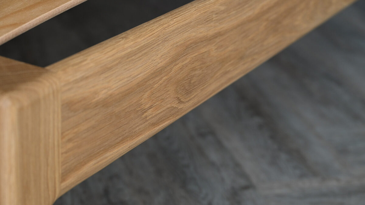 QUICK SHIP Oak Bed - Superking Camden Without Headboard - Image 6