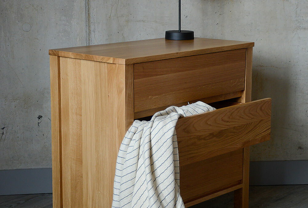 oak shaker chest portrait