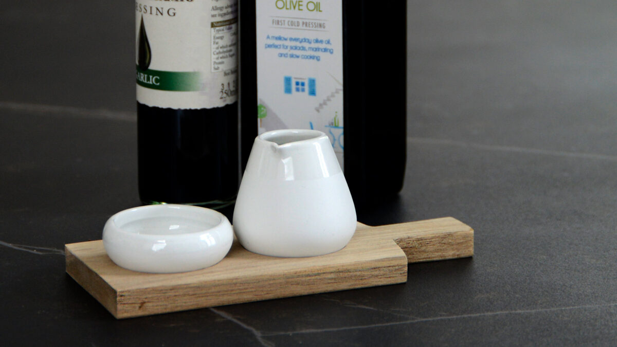 oil and salt or pepper holders